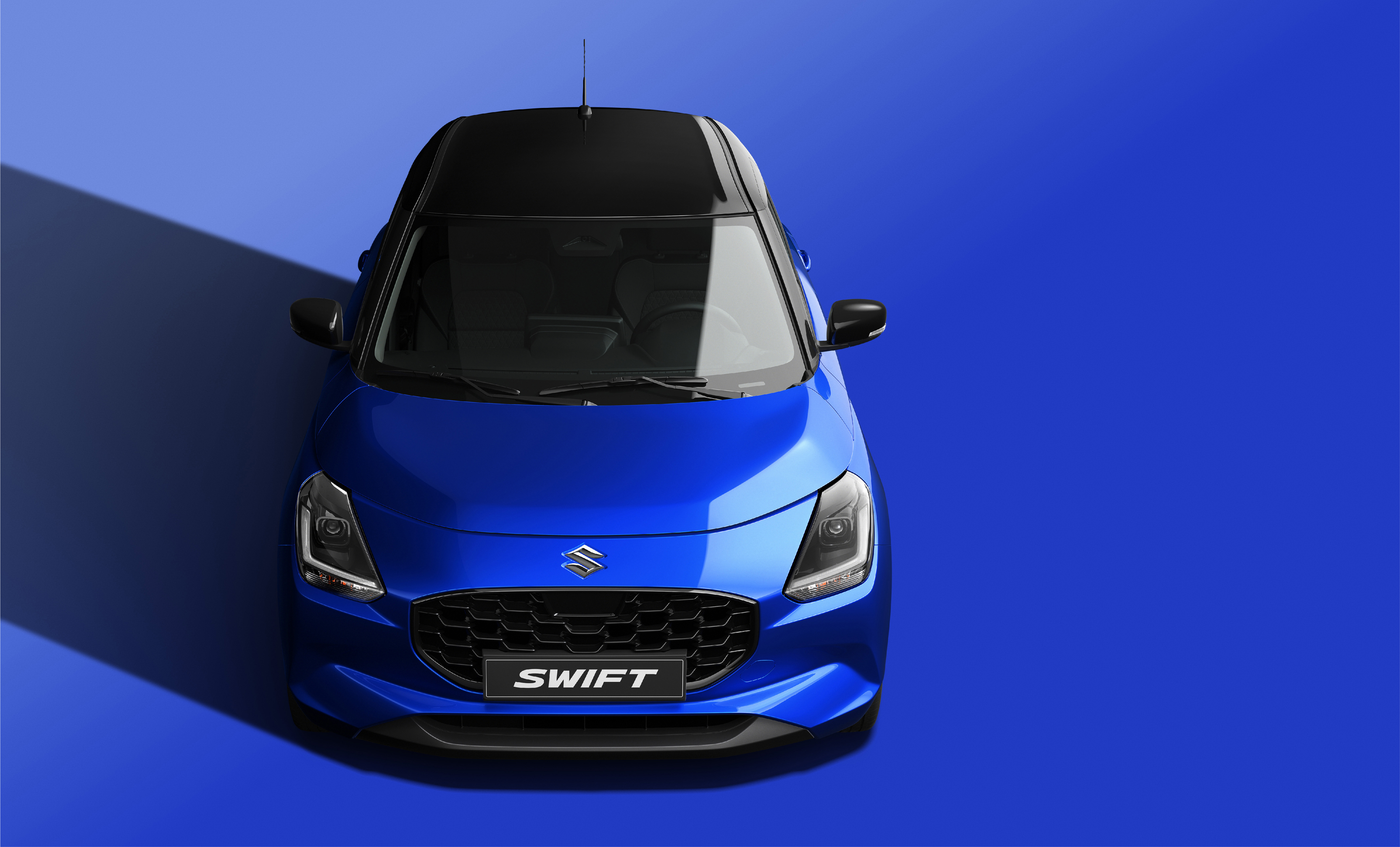 Närbild på Suzuki Swift