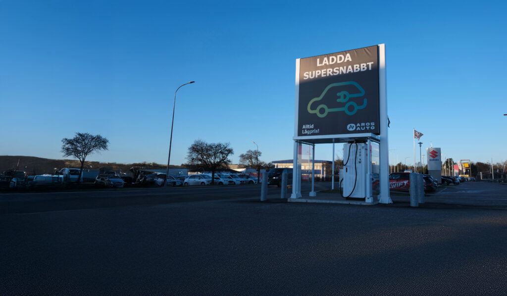Laddstationen översikt i Västerås