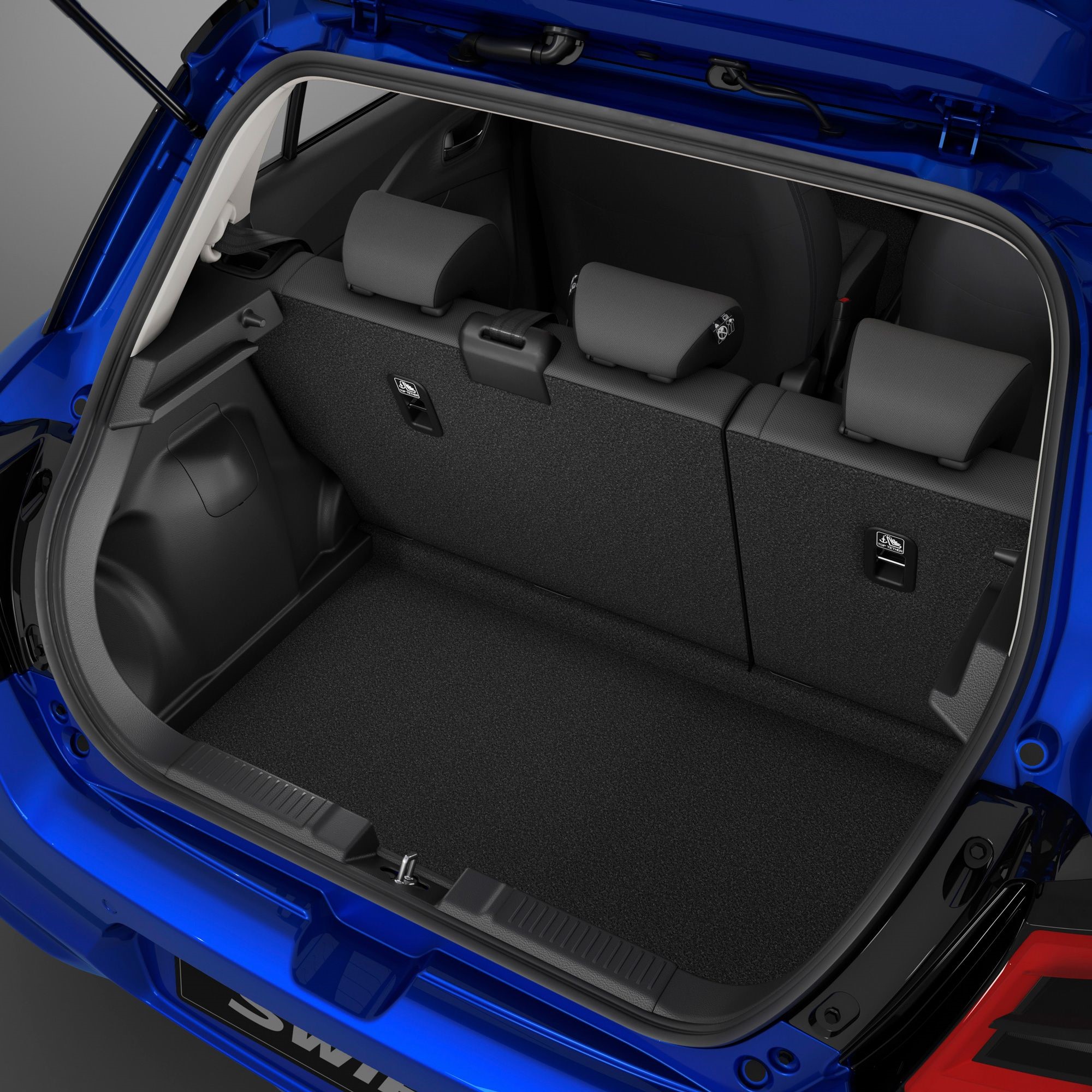Interiör på Suzuki Swift