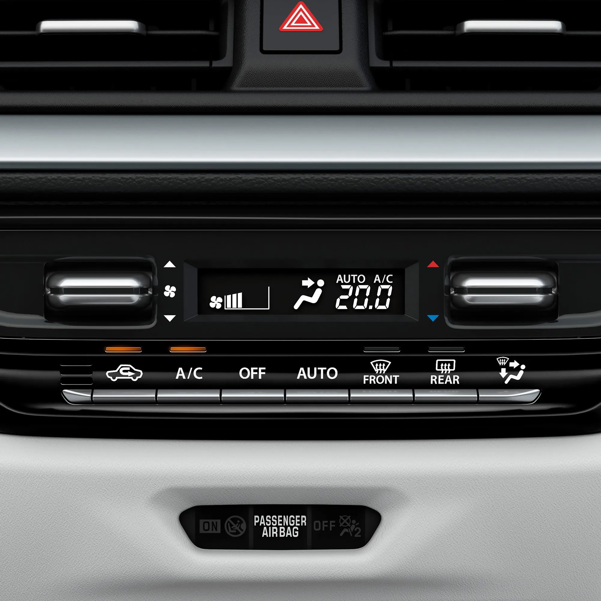 Interiör på Suzuki Swift