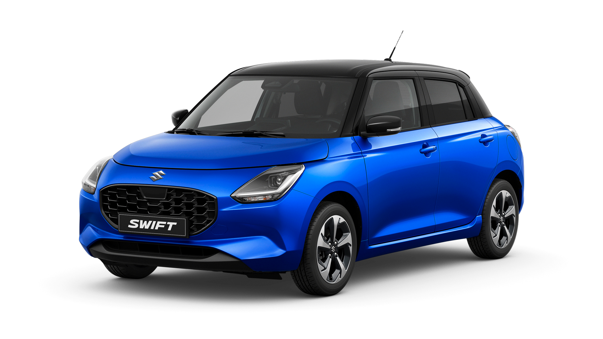 Närbild på Suzuki Swift