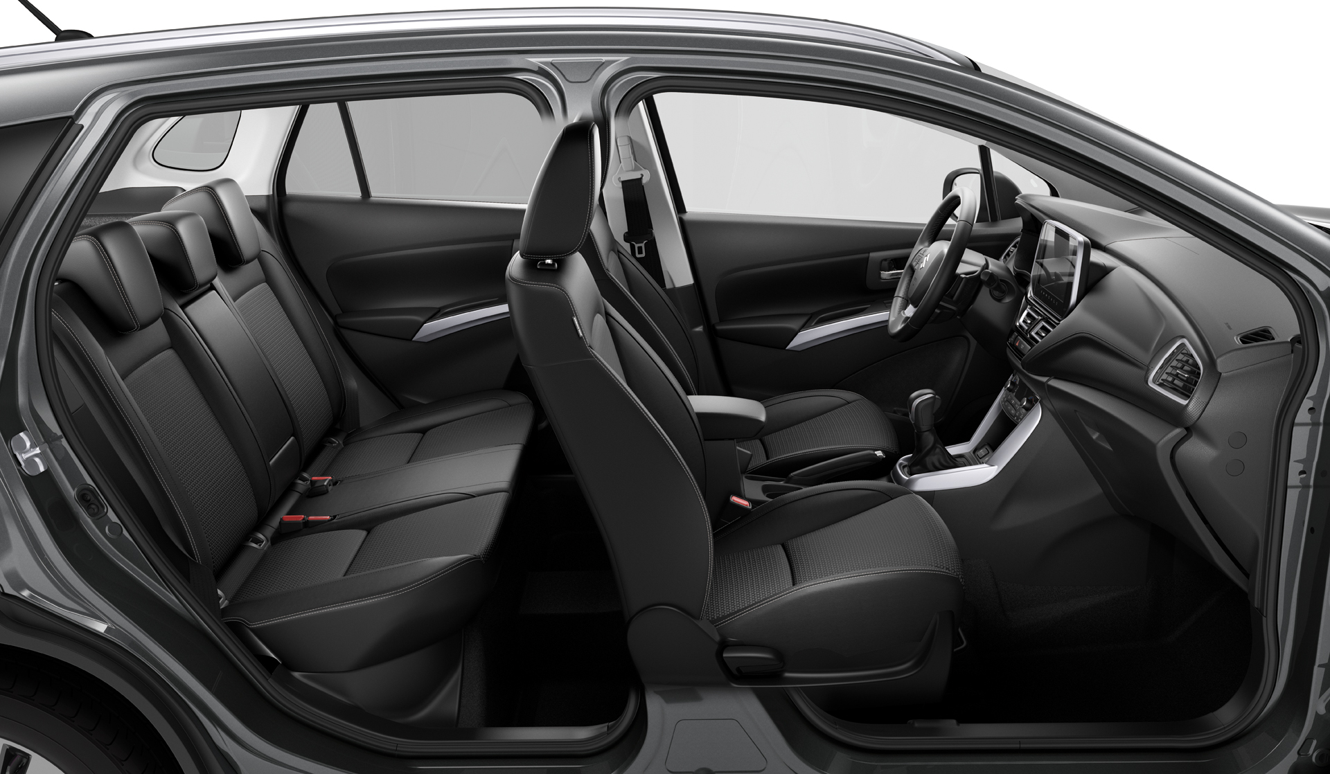Interiör på Suzuki S-cross