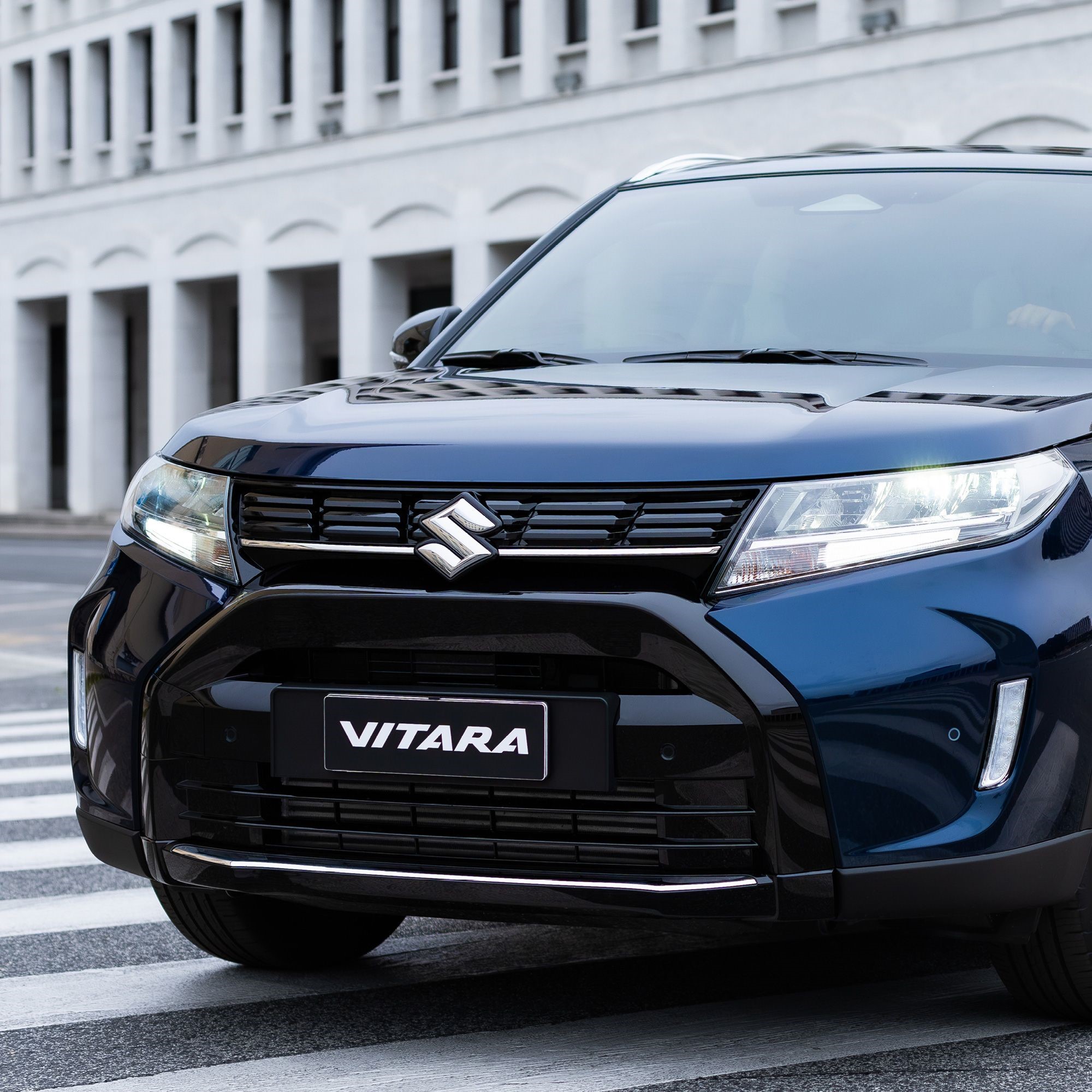 Närbild på Suzuki Vitara