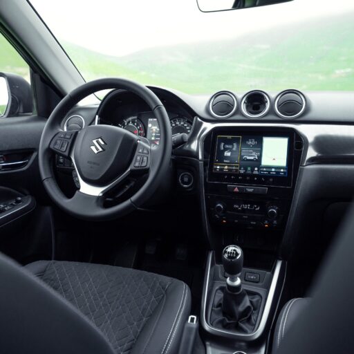 Interiör på Suzuki Vitara